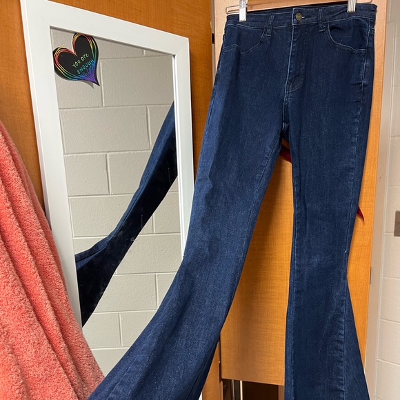 Altard State S Blue Flare Jeans - Picture 2 of 3